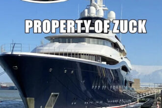 Mark Zuckerberg Acquires Sanctioned Russian Oligarch's $300 Million Megayacht, Along with an Accompanying Support Yacht
